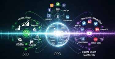 seo ppc and social media marketing