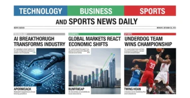 technology business and sports news daily