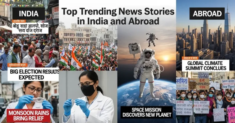 top trending news storie in india and abroad