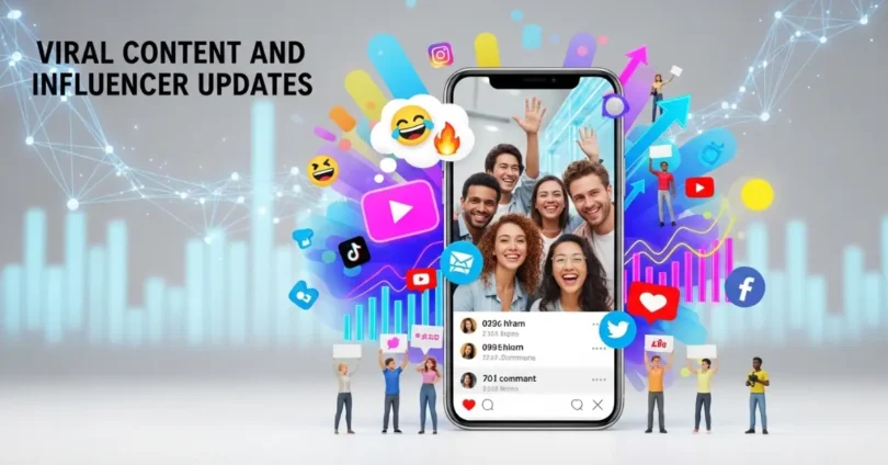 viral content and influencer updates